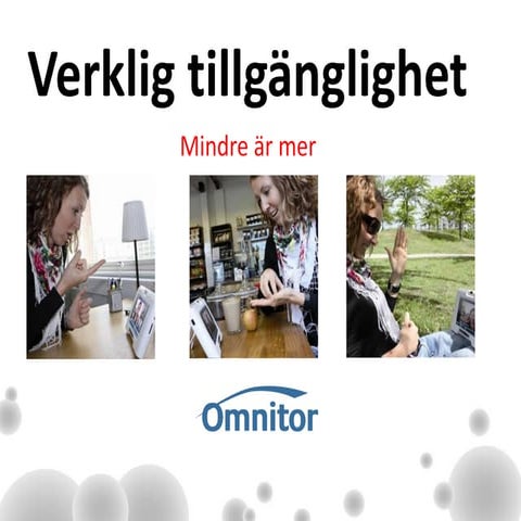 Omnitor | PDF