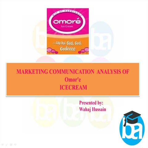Omore marketing analysis by brands academy