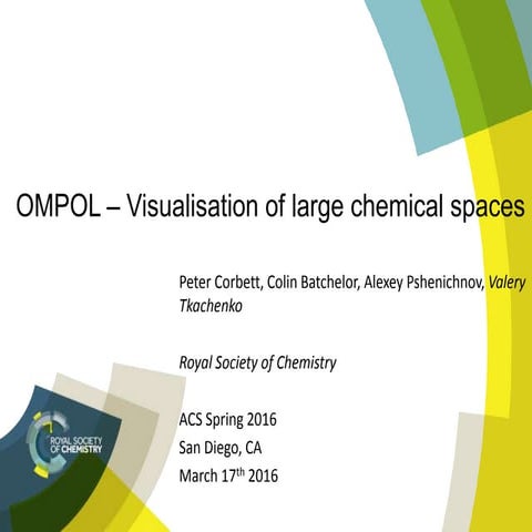 OMPOL – visualisation of large chemical spaces
