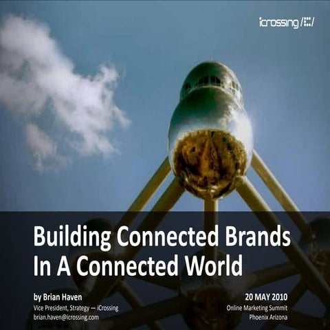 OMS 2010 - Building Connected Brands in a Connected World - Brian Haven - iCr...