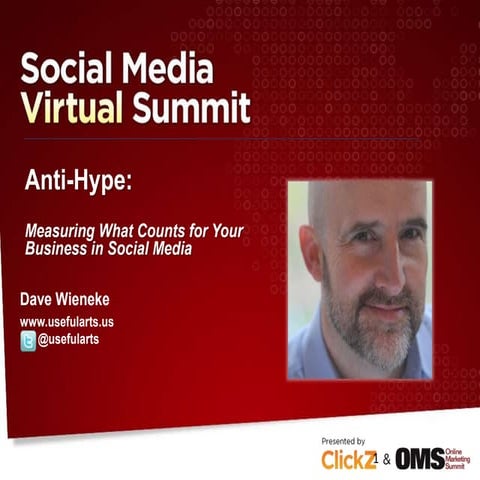 Anti Hype: Measuring What Counts for Your Business in Social Media
