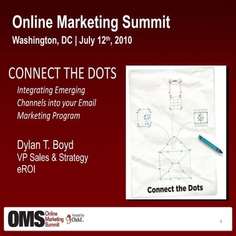 Connecting the Dots: Integrating Emerging Channels into your Email Program - ...