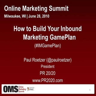 How to Build Your Inbound Marketing...