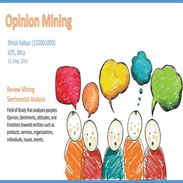 Opinion Mining