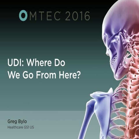 UDI: Where Do We Go From Here?