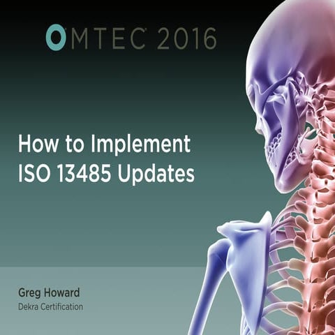 How to Implement ISO 13485 Updates