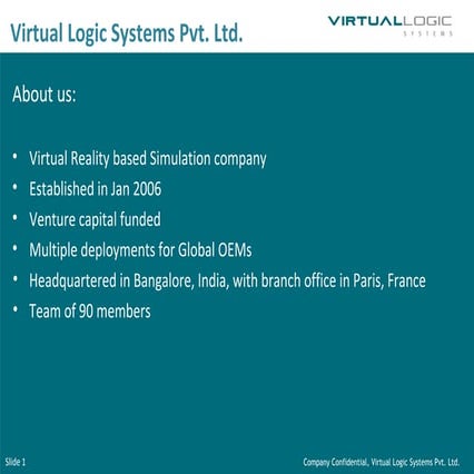 Operation Maintenance Training Simulator (OMTS)