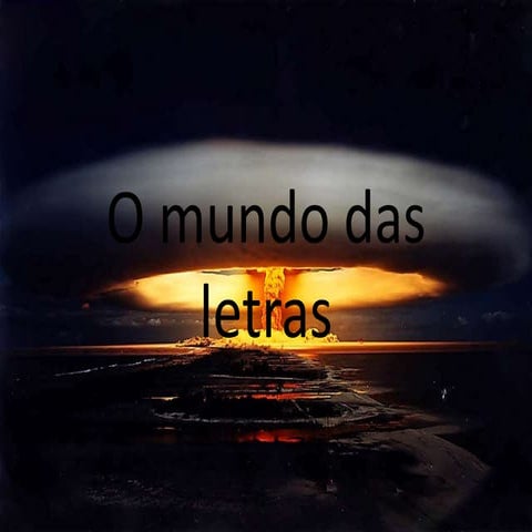 O mundo das letras l