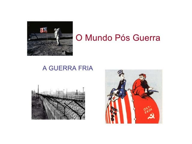 O mundo pos guerra fria