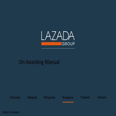 On boarding presentation sg