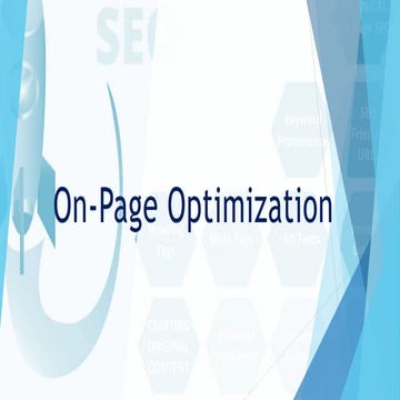 On page-search-engine-optimization