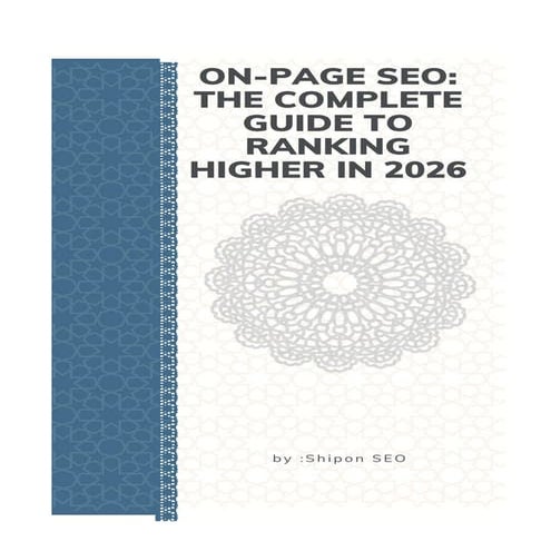 On-Page SEO: The Complete Guide to Ranking Higher in 2026 | PDF