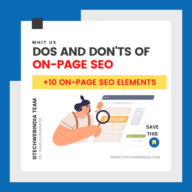 On-Page SEO Dos and Don'ts + 10 important On-Page SEO elements.pdf