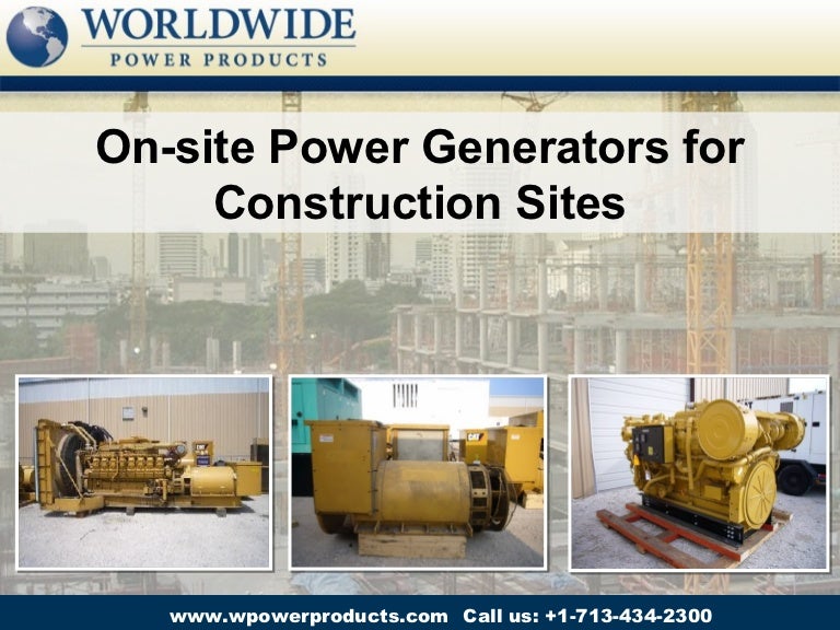 What Is On-Site Power? , What Is The Purpose of Prime Onsite Power ...