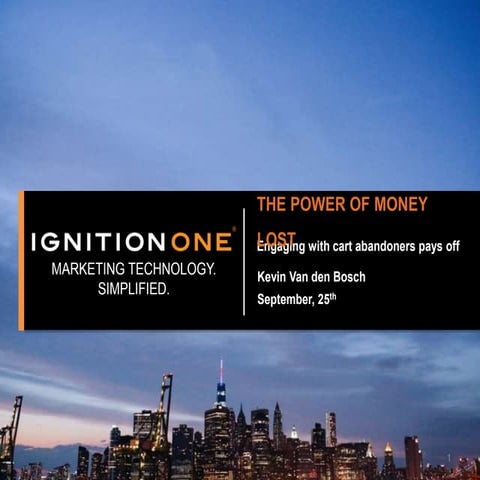 More engagement with the engaged visitor - IgnitionOne Lunch & Learn