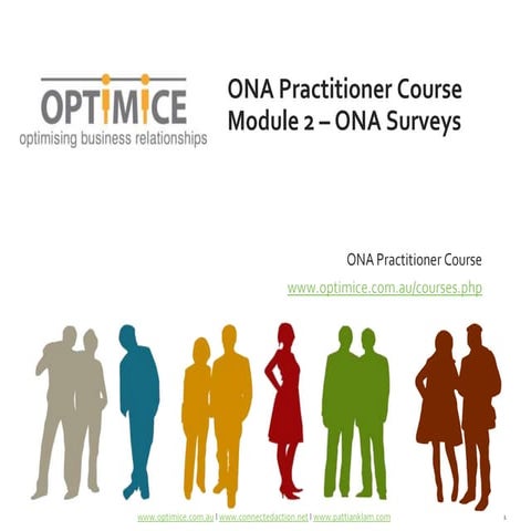 Organizational Network Analysis (ONA) - Practitioner Course Module 2 - Settin...