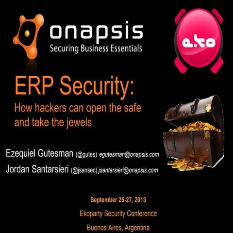 How Hackers can Open the Safe and Take the Jewels