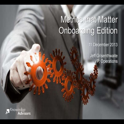 Onboarding Analytics - Metrics that Matter Onboarding Edition