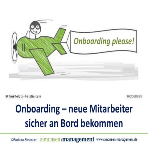 "Onboarding please: neue Mitarbeiter sicher an Bord bekommen" 