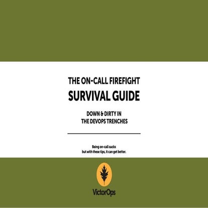 On-call Firefight Survival Guide