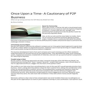 P2P collaboration in business