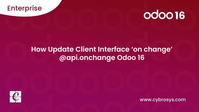 Onchange