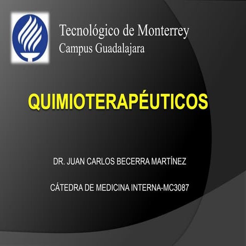 Quimioterapeuticos