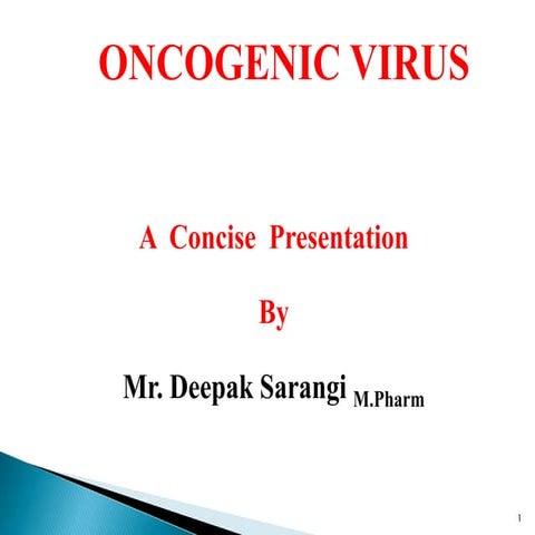 Oncogenic virus ppt