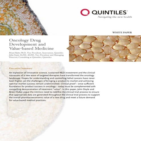 Oncology drug-development-and-value-based-medicine