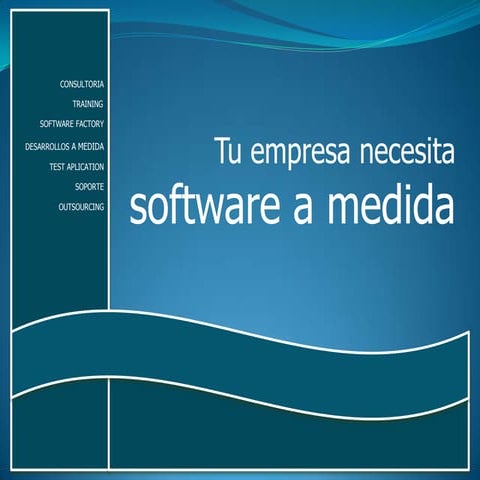 Tu empresa necesita software a medida