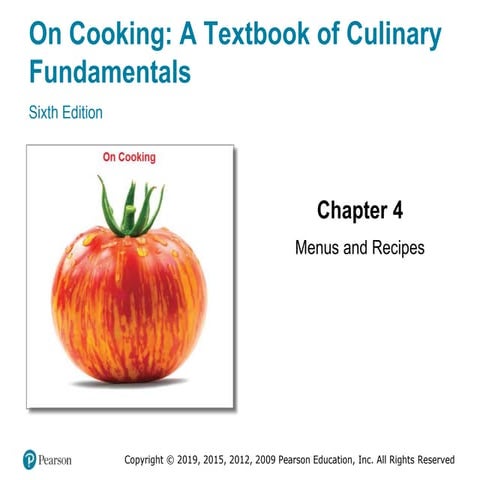 Standardized recipes | PPT