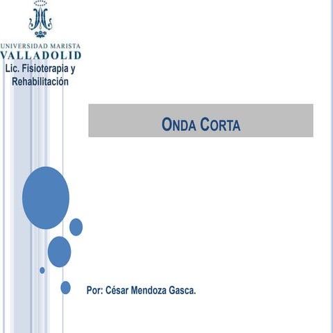 Onda Corta Fisioterapia