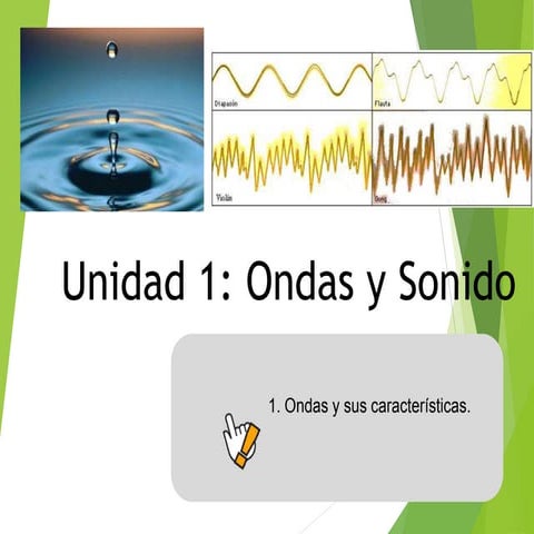 ONDAS: PARTES, CLASIFICACIÓN Y PROBLEMAS. Lic Javier Cucaita | PPT