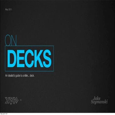 On Decks