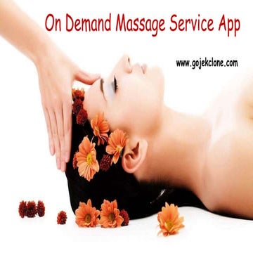 On Demand Massage Service App