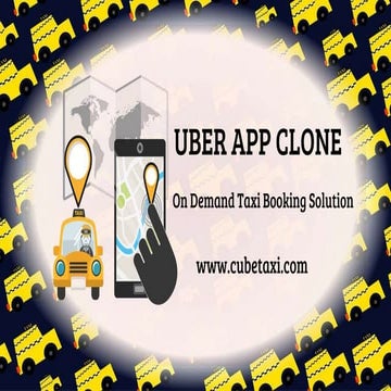 Uber App Clone - On Demand Taxi Booking Solution
