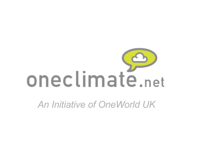 One Climate Initiative Sep 2007