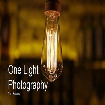 One Light Photography