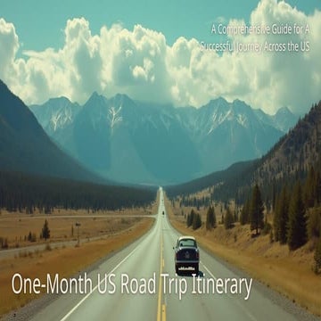 One Month US Road Trip Guide For Families