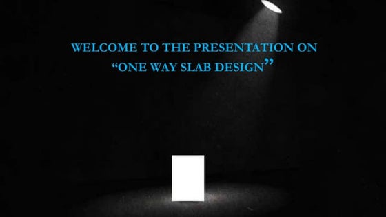 One way slab and two way slab- Difference between | PPTX
