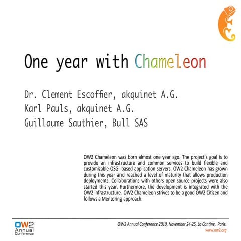 One year-with-chameleon