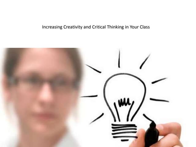 O'neal creative thinking presentation