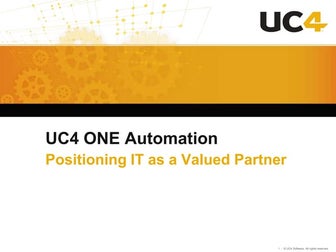 UC4 - One Automation