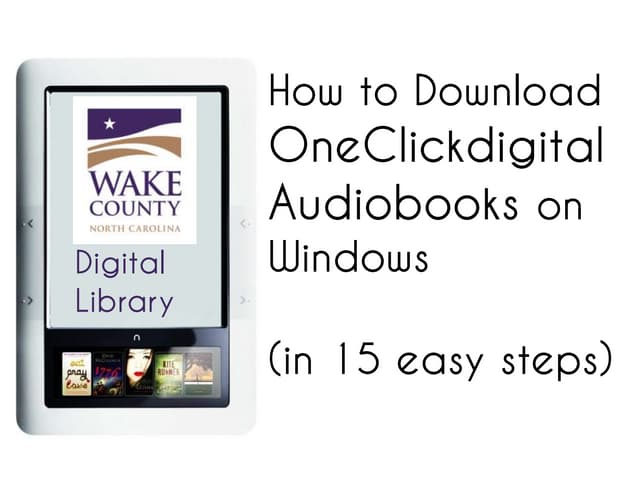 How to Download OneClickdigital Aud...