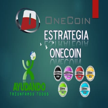 ONECOIN EL FUTURO DE LOS PAGOS | PDF