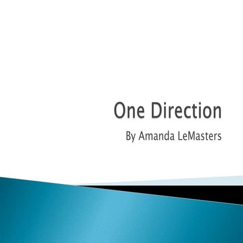One direction | PPTX