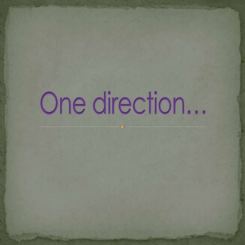 One direction | PDF