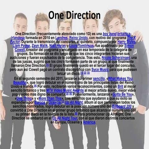 One direction! | PPTX