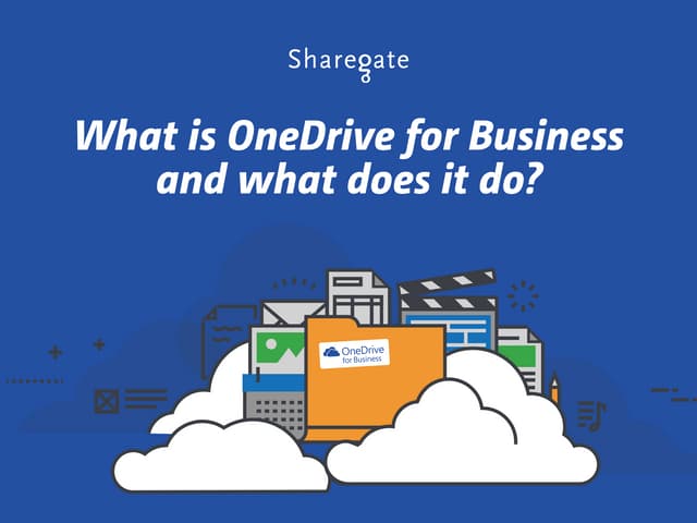 Going To The Cloud With Onedrive