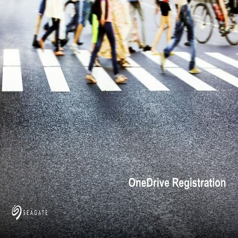 One drive registration